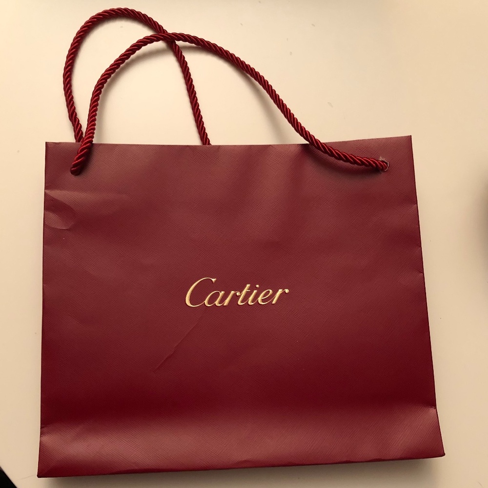 Cartier shopping bag 🛍